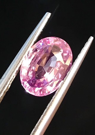 天然“无烧帕帕拉恰”蓝宝石L1167-2.09ct