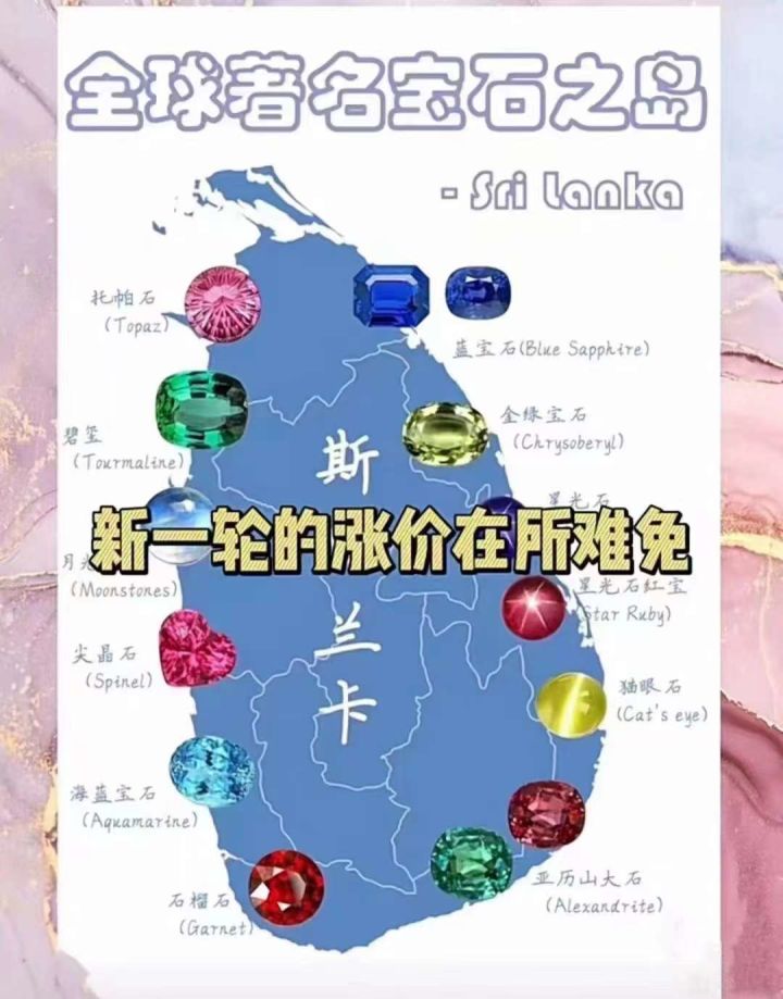 斯里兰卡都有哪些宝石呢？